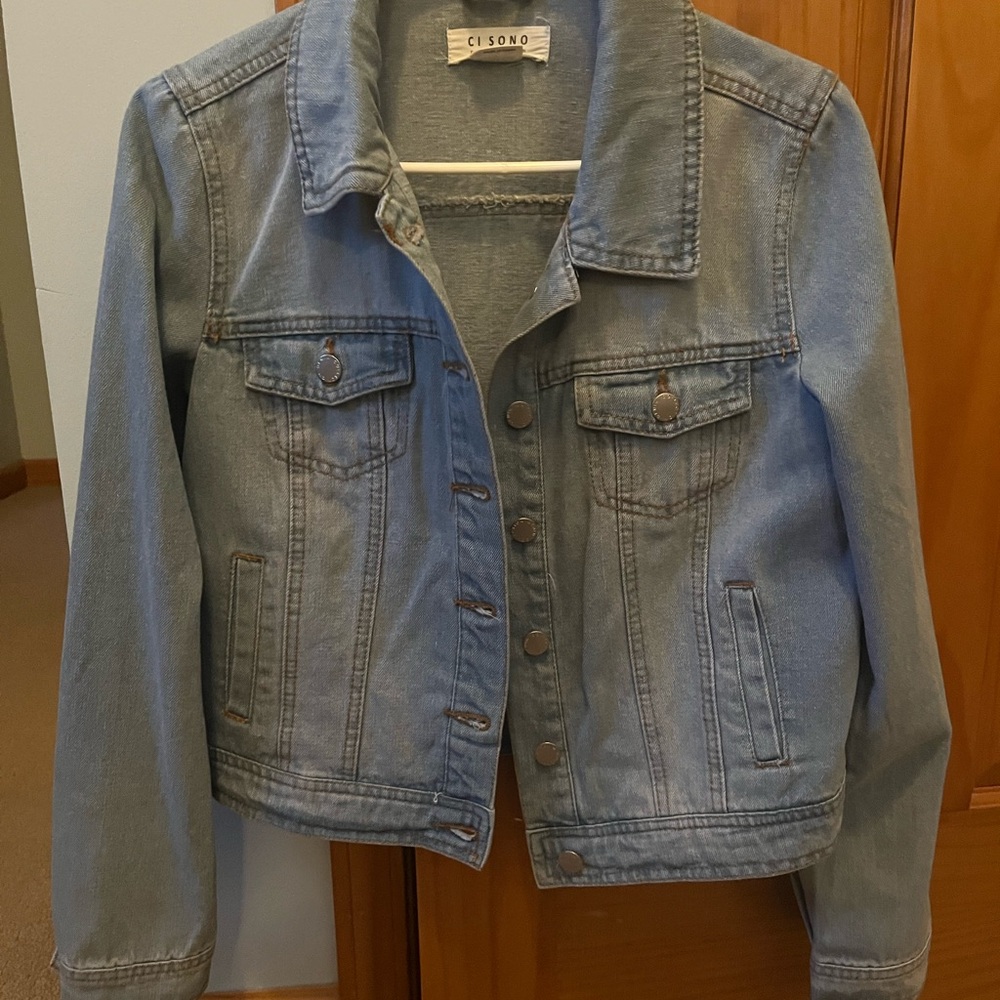 Ci Sono Women's Blue Denim Jacket